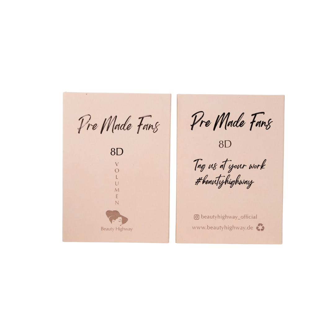 Ready Fan Eyelashes XXL Box Premade Fans 3D 6D 8D