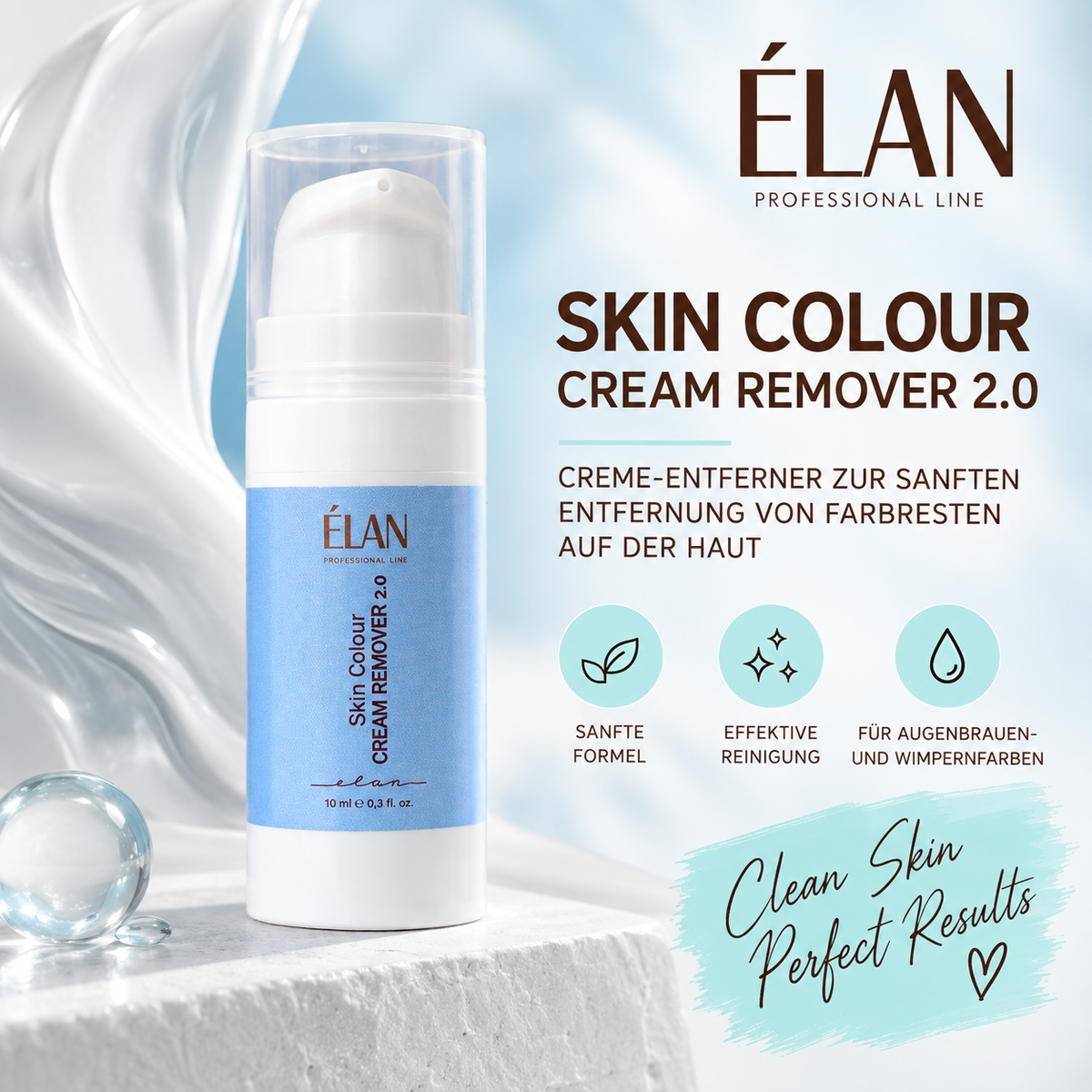 Skin Colour CREAM REMOVER 2.0 Creme-Entferner zum Entfernen von Farbe auf der Haut