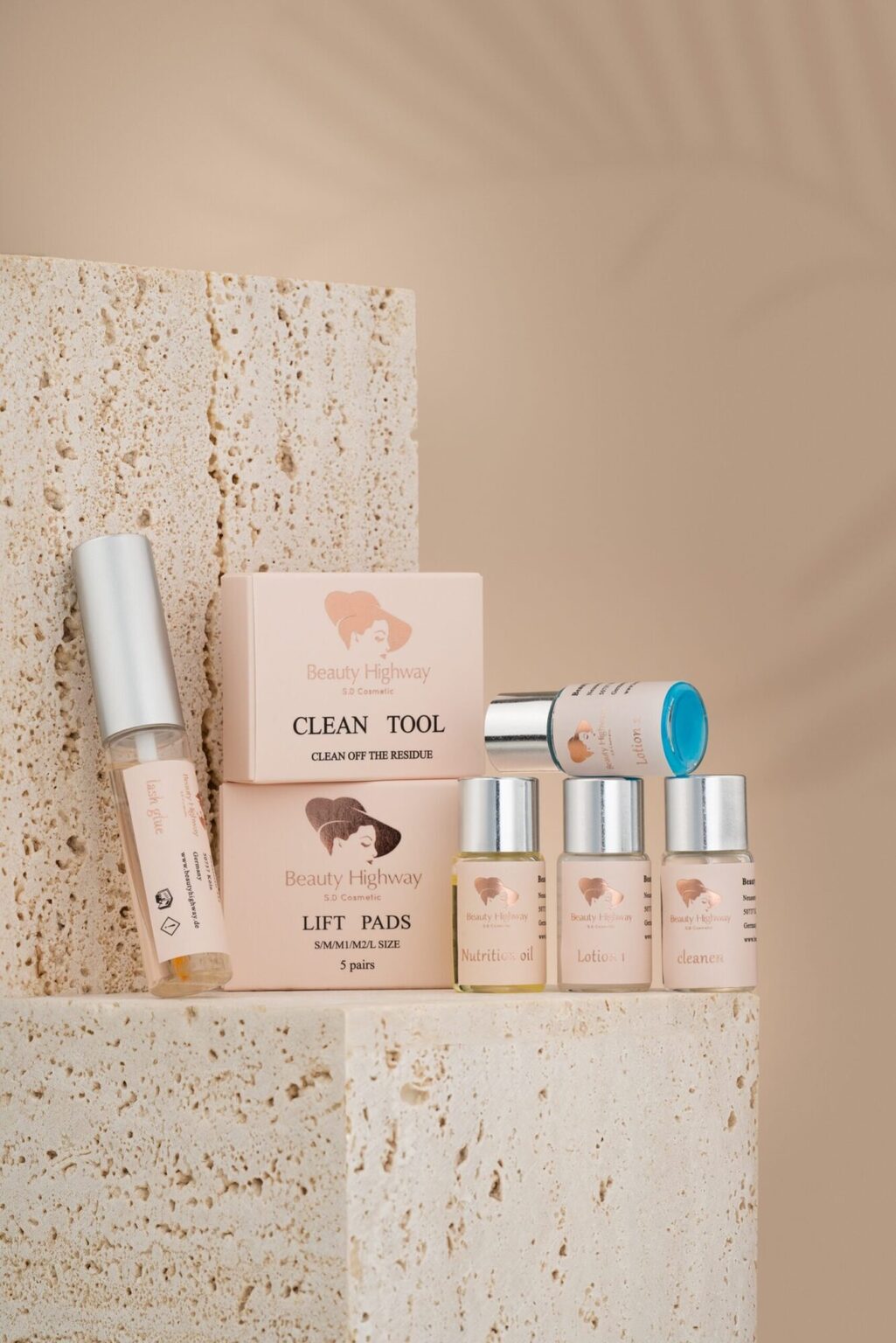 Lashlifting und browlifting set