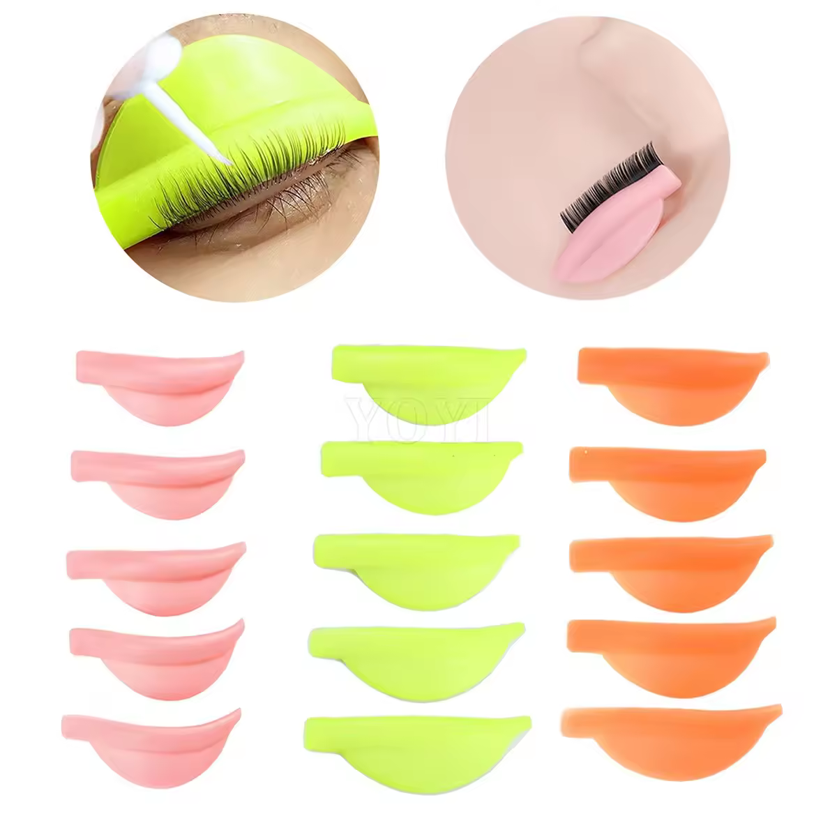 Eyelash lifting pads 5 pairs New Model